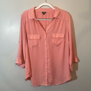 Torrid 3/4 Sleeve Blouse Size 2